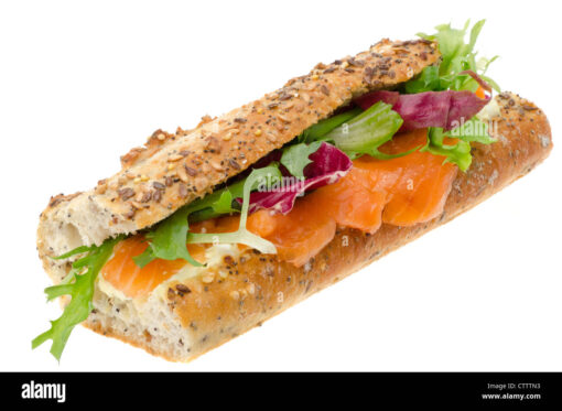 Smoked Salmon Sandwich