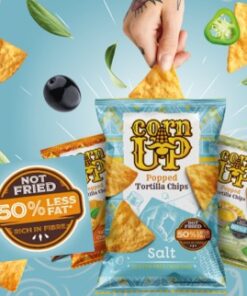CornUp Tortilla Chips Salt